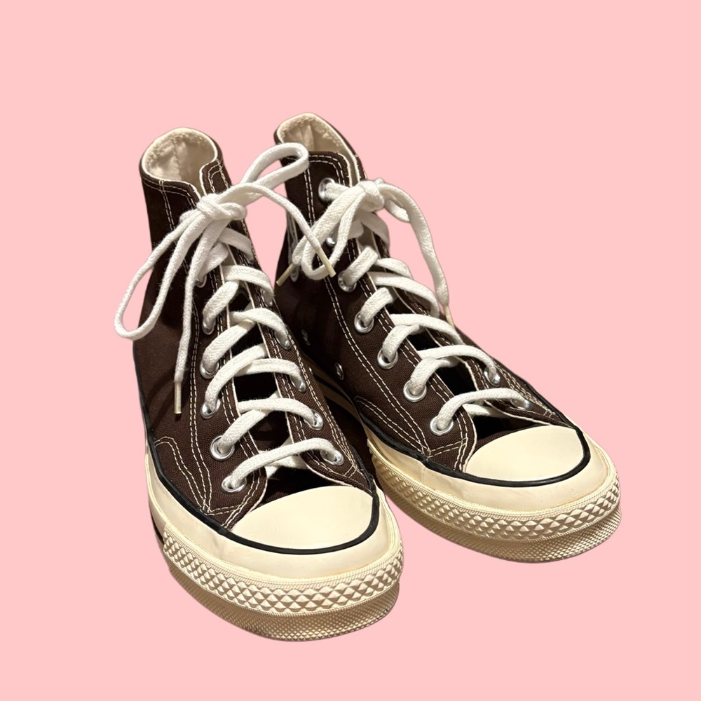 Dark Root Brown/Egret Converse Chuck 70s